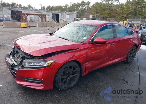 2018 Honda Accord Lx z USA, uszkodzony, nr VIN 1HGCV1F10JA121399